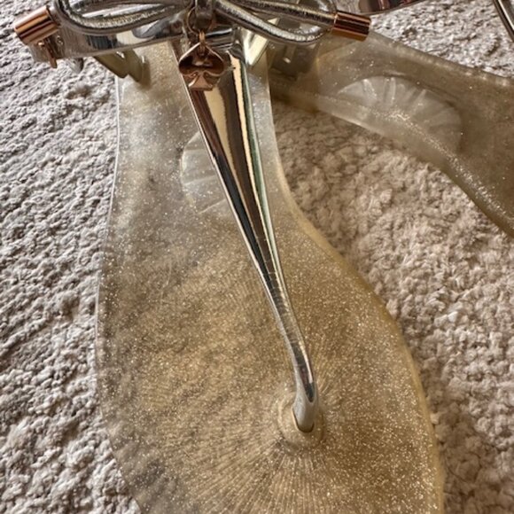 Kate Spade NY Fanley Jelly Sandals - Silver/Chrome - Picture 3 of 3
